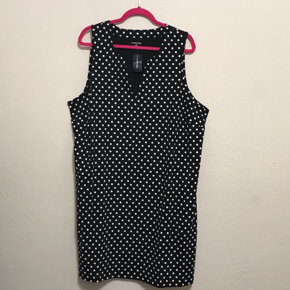 LANDS’ END SLEEVELESS DRESS